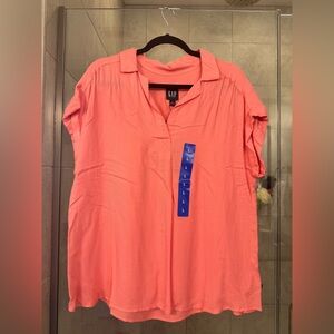 Gap Women's Coral Blouse